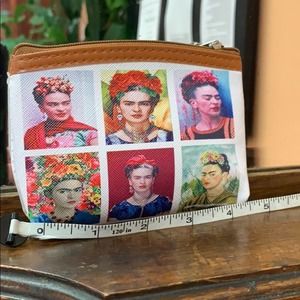 Frida Coin Purse with Keychain